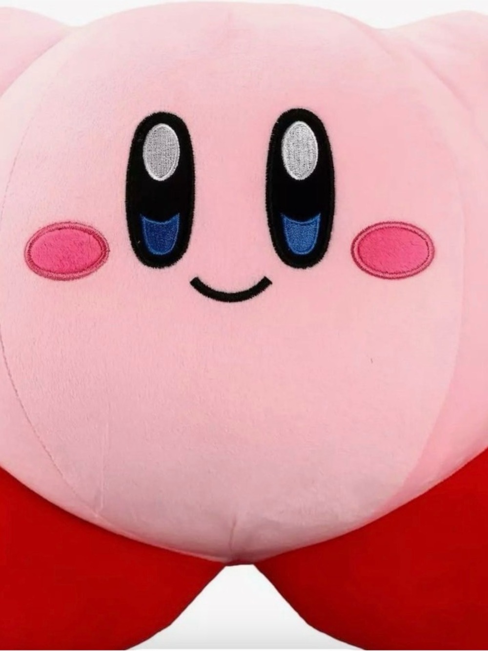 Kirby Pink Plush Character Toy - Soft Pink Cuddly Doll